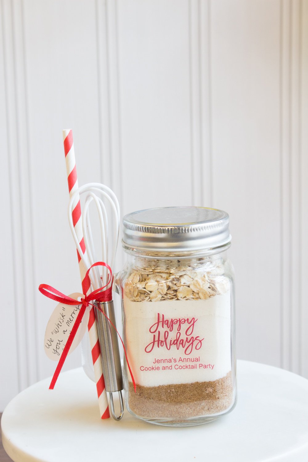 cookie mix favor as a christmas favor 