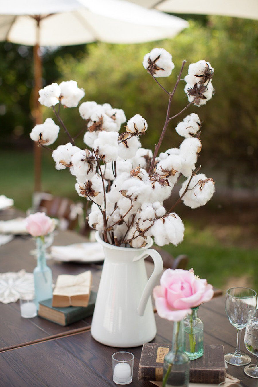 pitcher centerpiece as a thanksgiving centerpiece 