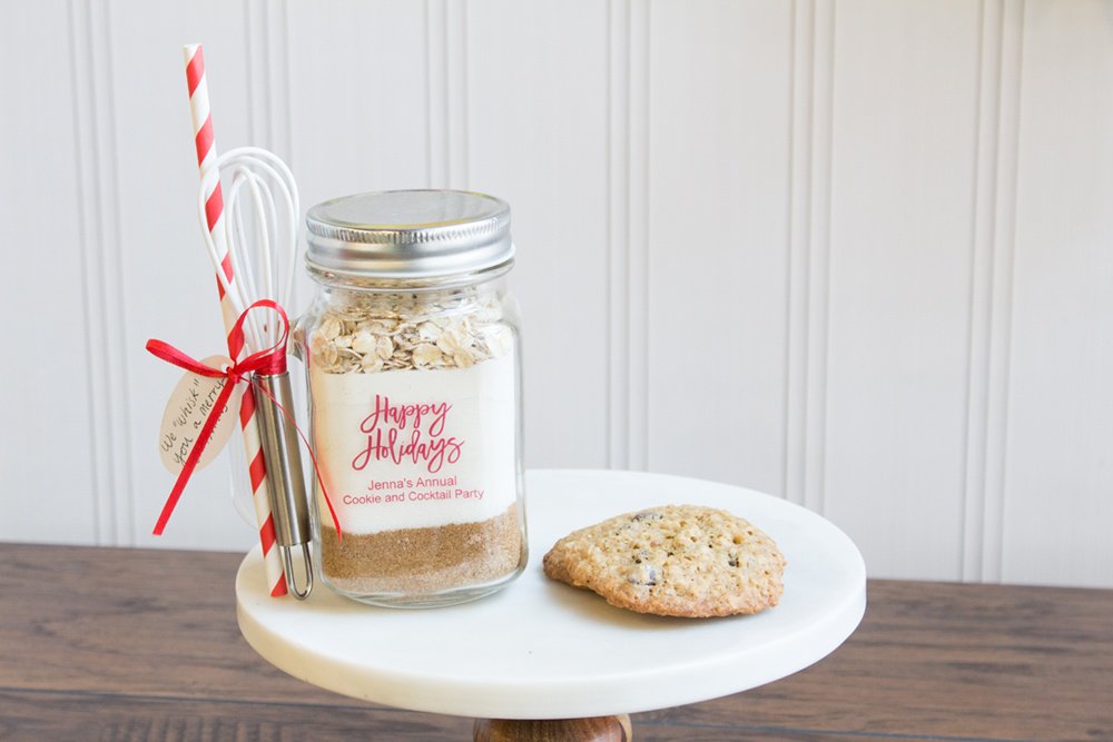 cookie mix favor as a christmas favor 