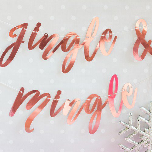 christmas jingle and mingle garland 