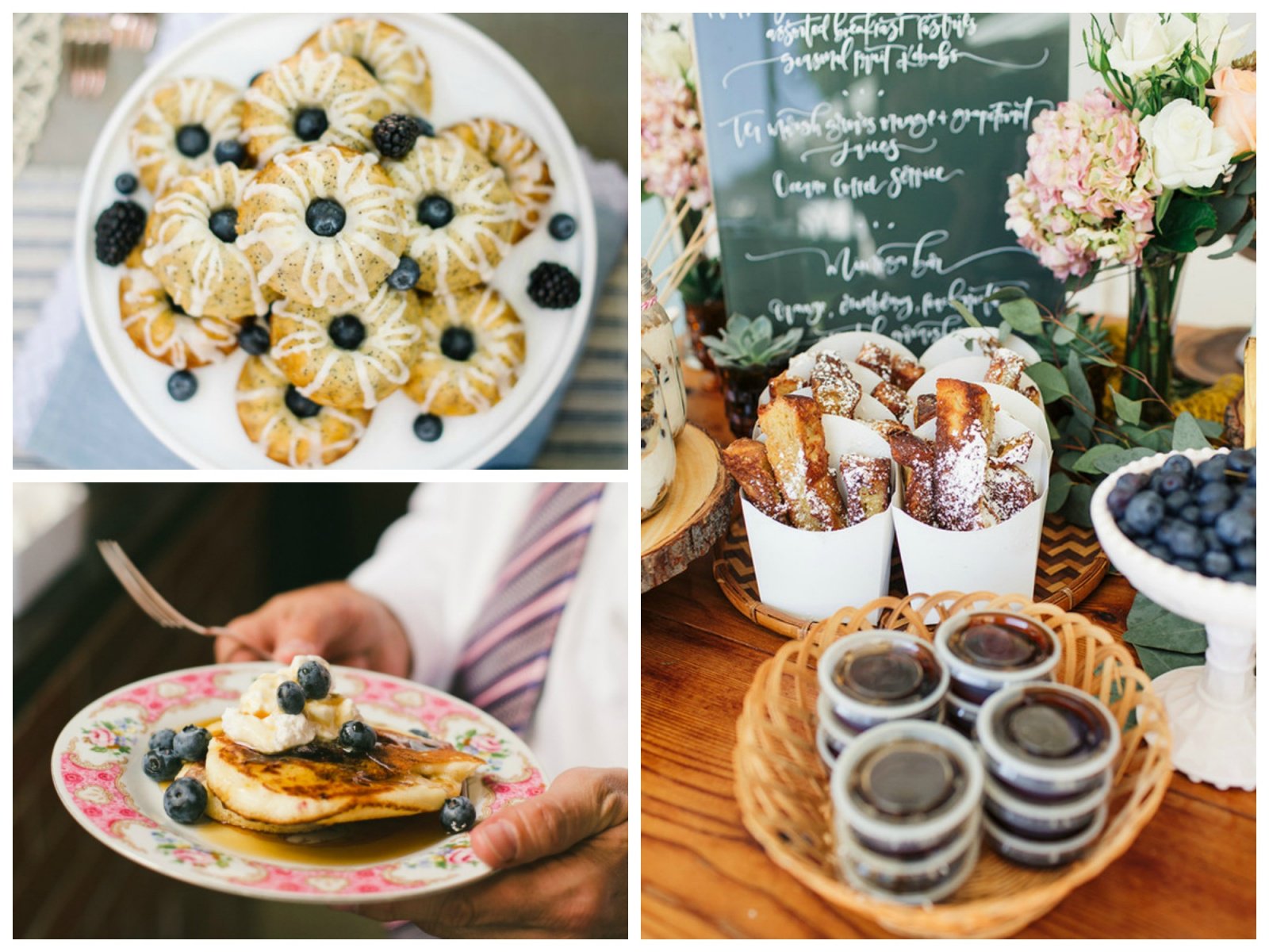 brunch wedding, brunch wedding ideas, brunch foods, brunch wedding foods 