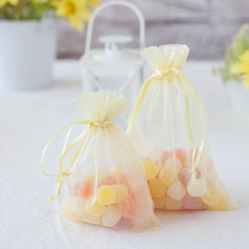 Sheer organza bags 